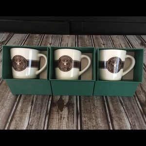 Set of 3 - 3 oz. Starbucks Demitasse Espresso Cups